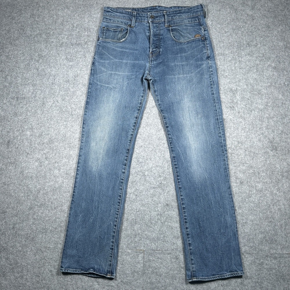 G-Star Raw RADAR LOW LOOSE Men's 30x32‎ Relaxed Straight Distressed Blue